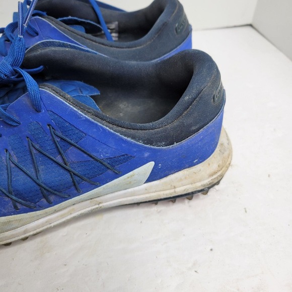 Nike Golf Lunar Control Vapor Blue Solar Red Shoes 849971-401 Sz 10 US Men's - Picture 7 of 16